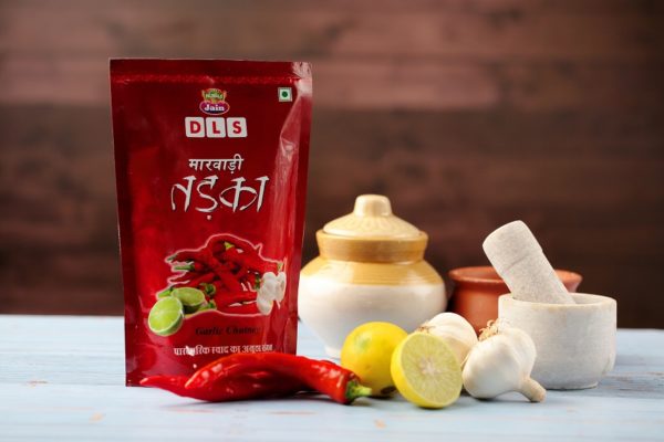 Marwadi Tadka Pickle - Garlic Chutney - Image 3